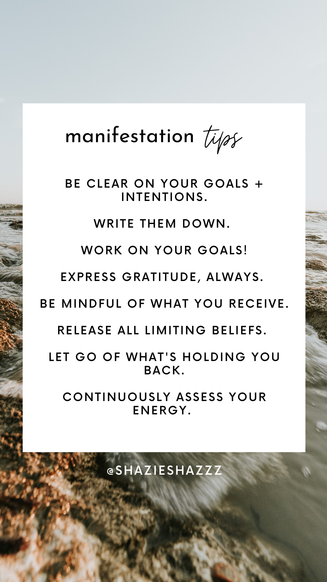 How To Live Your Most Abundant Life (+ Manifestation Tips) - The Shaz ...